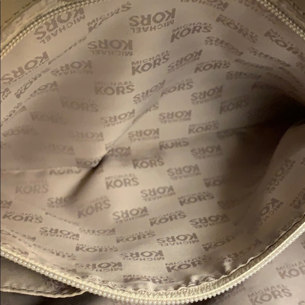 Michael Kors Kellen Saffiano Satchel Purse - Picture 16 of 16